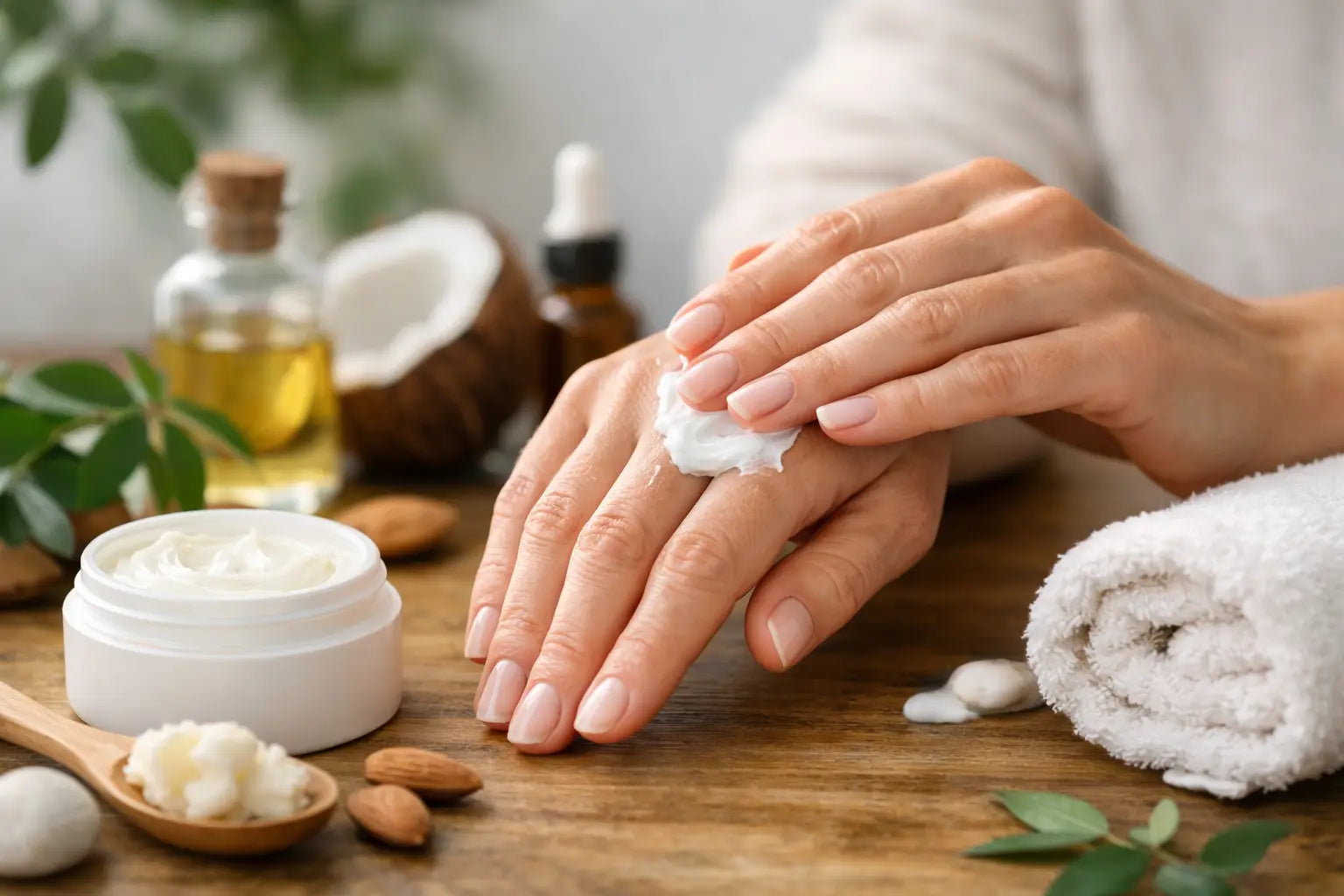 Natural Hand Cream for Dry Hands That Works