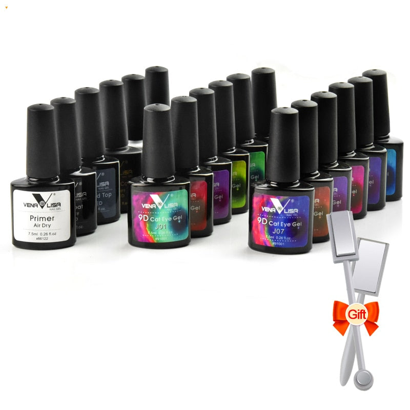 Magnetic Chameleon Nail Gels Set with Tools