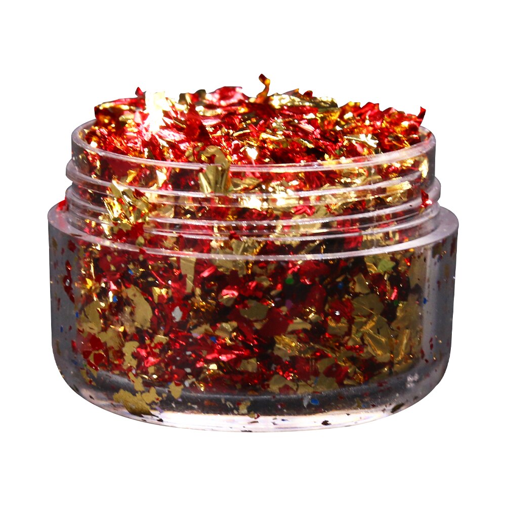 Gold Colored Foil Flakes