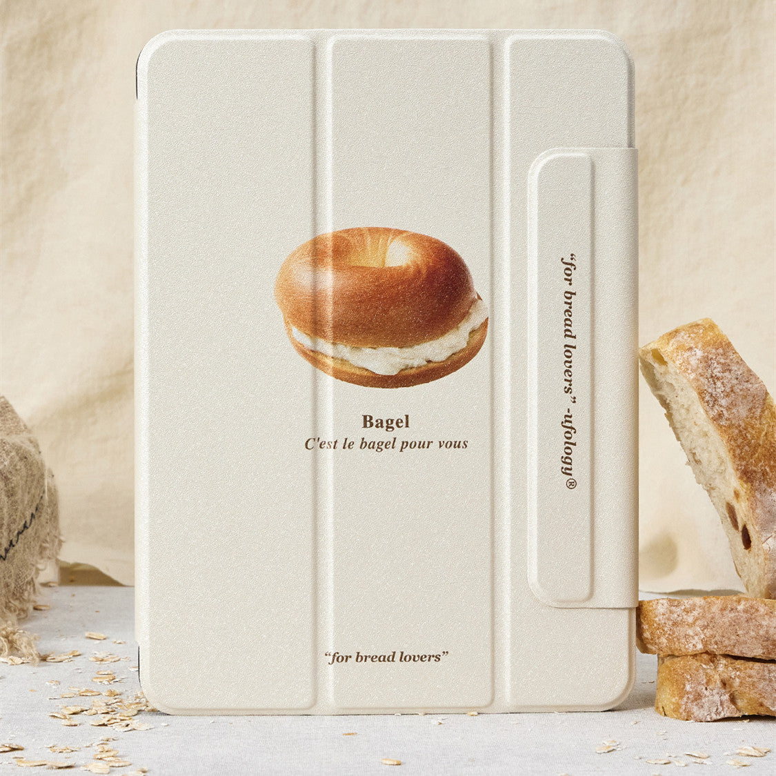 Fashion Minimalist Printing Tablet Magnetic Case