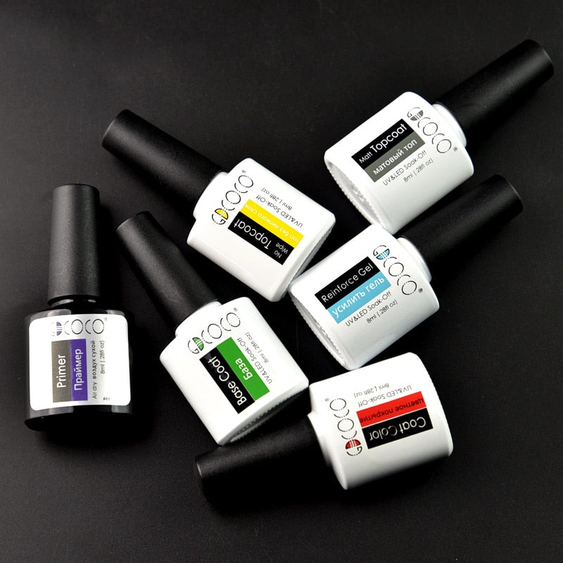 Shiny Solid Color Nail Gel