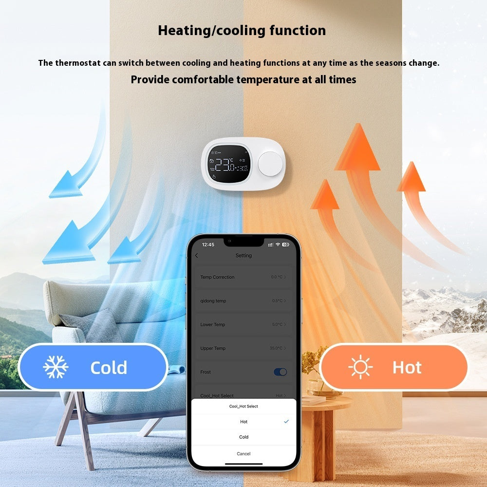 WiFi Smart Temperature Controller Water Gas Boiler Thermostat