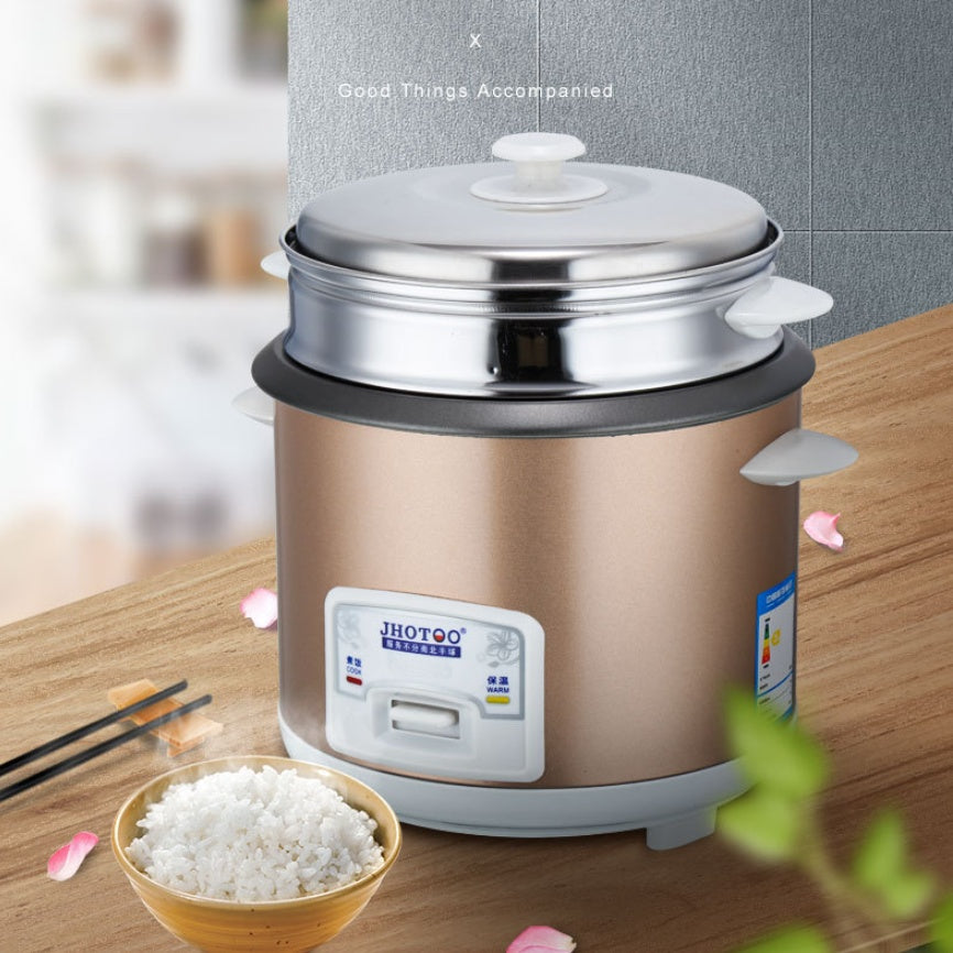Old-fashioned Small Electric Rice Cooker 3L Large Capacity Household Rice Cooker