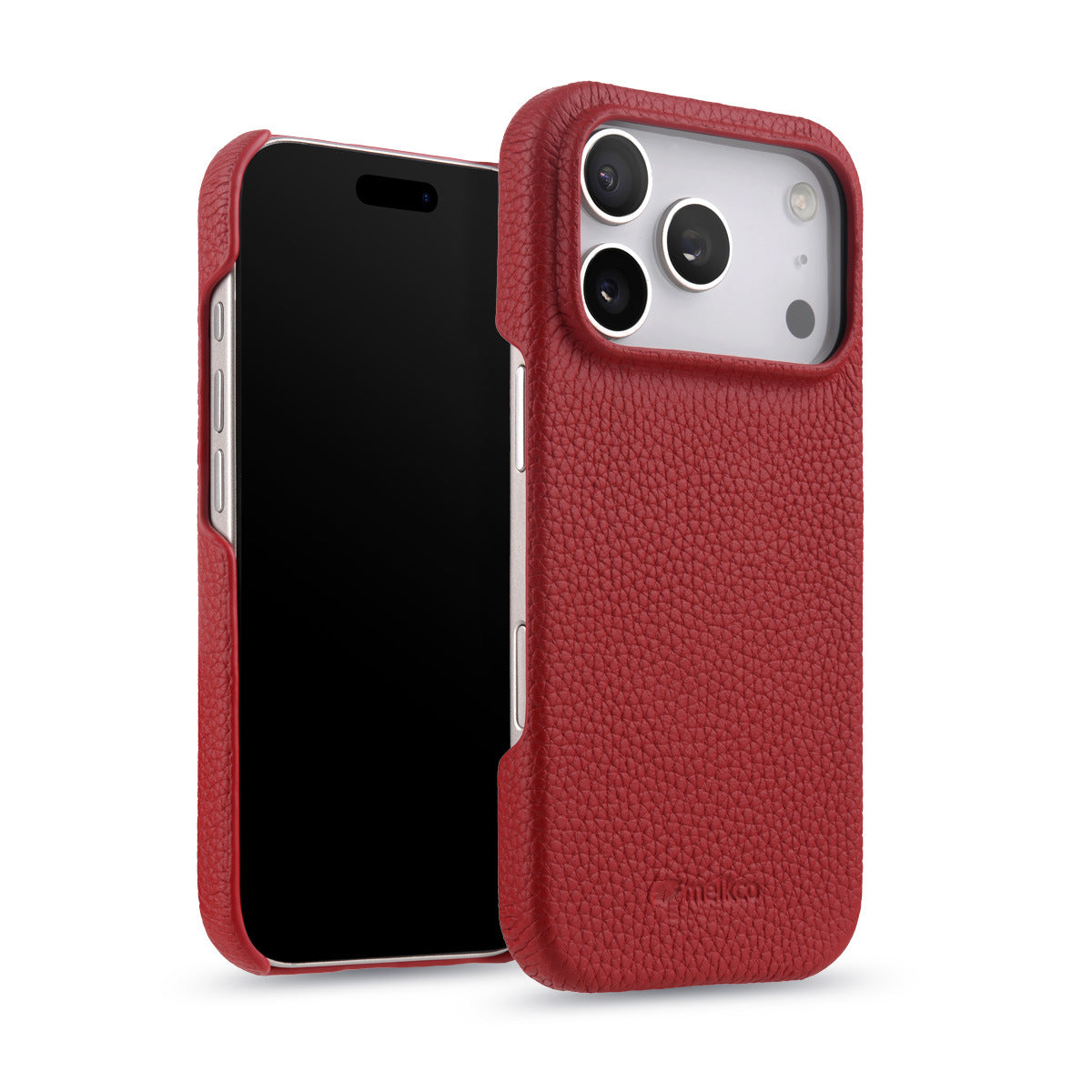 17ProMax Phone Case Genuine Leather Magnetic Protective Cover