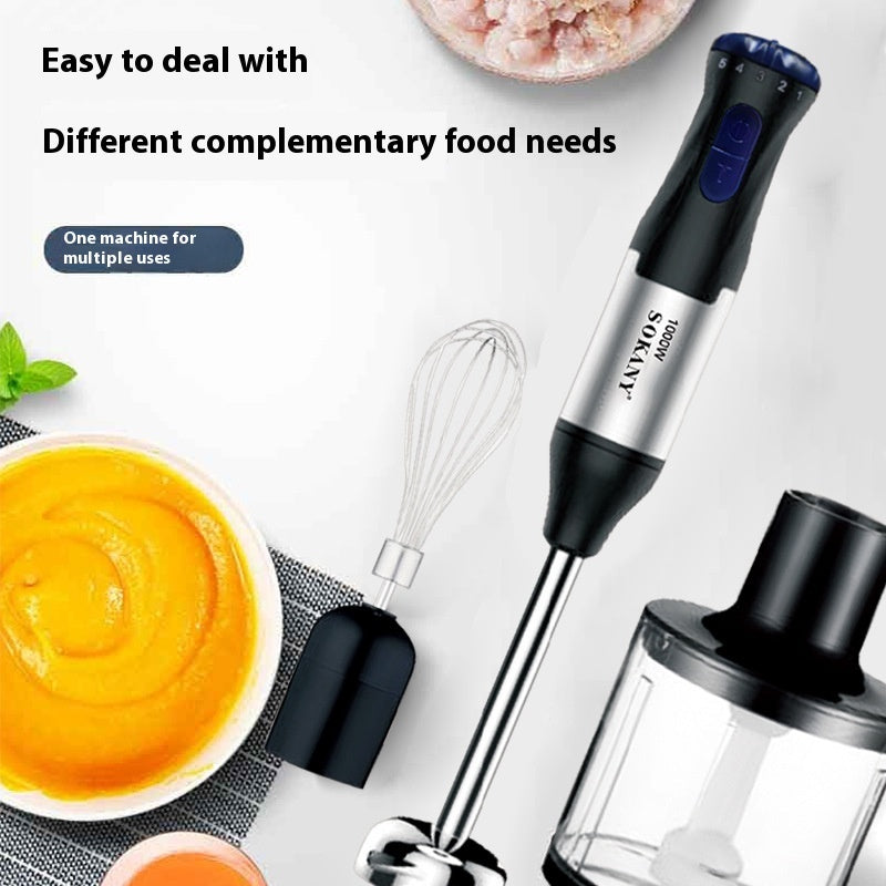 Multifunctional Household Electric Whisk Fruit Supplement Crushing