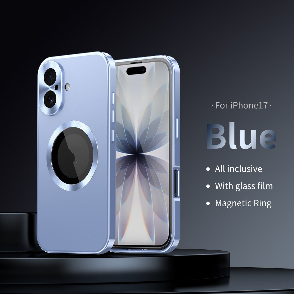 Original Color Without Magnetic Metal Protective Cover