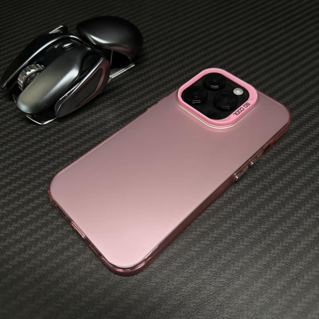 High-grade Color Silver Phone Case Matte Protective Cover