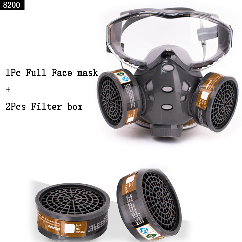 Anti Paint Odor KN95 Double Can Gas Mask