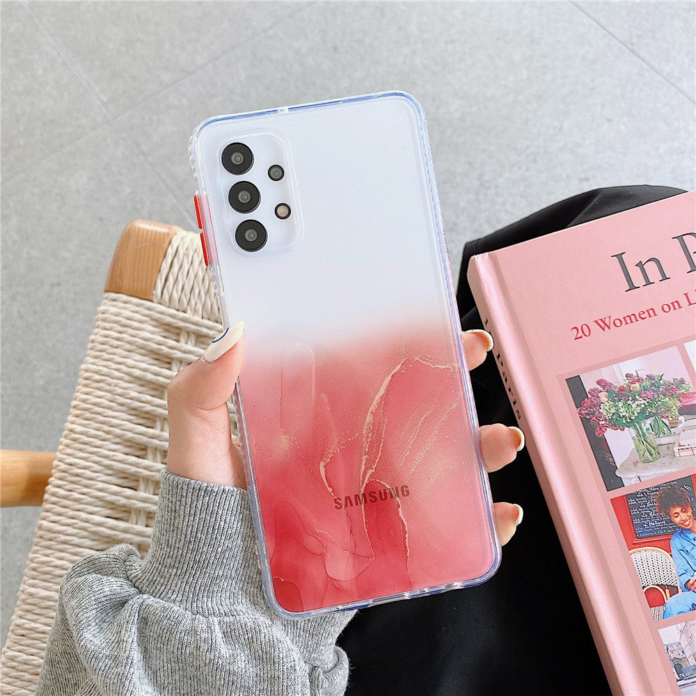 S21ultra Marble Soft Shell Protective Cover