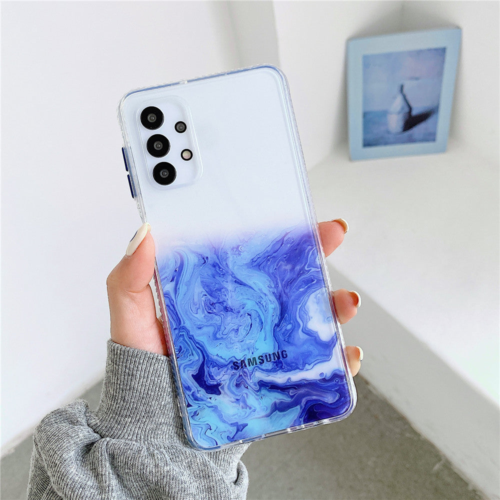 S21ultra Marble Soft Shell Protective Cover