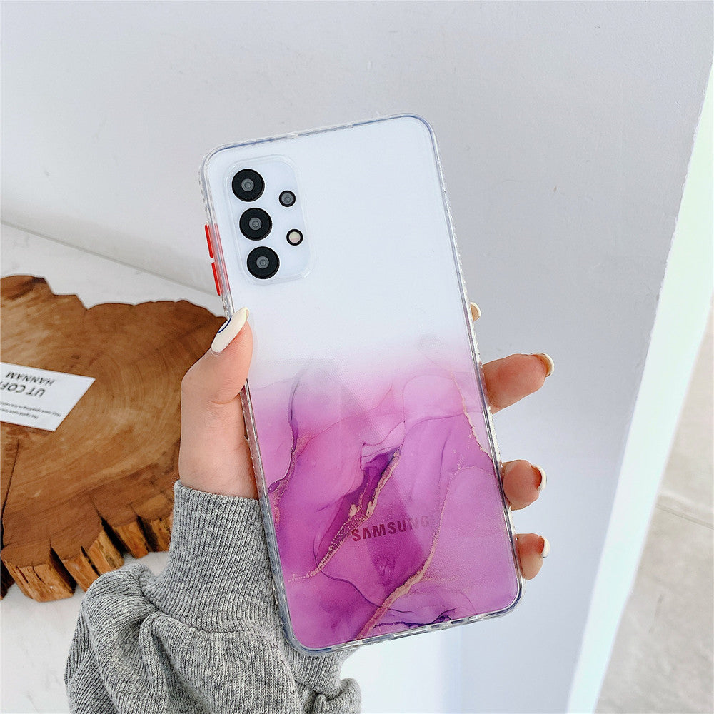 S21ultra Marble Soft Shell Protective Cover