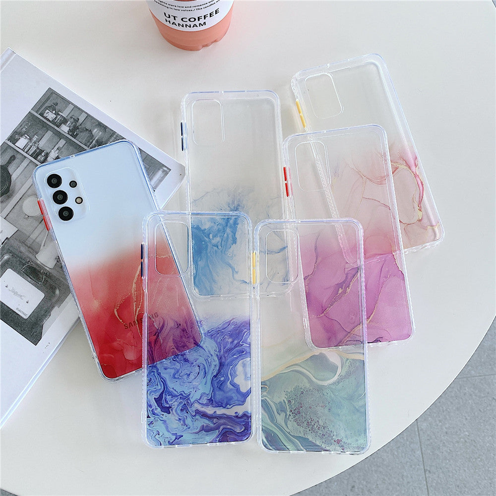 S21ultra Marble Soft Shell Protective Cover