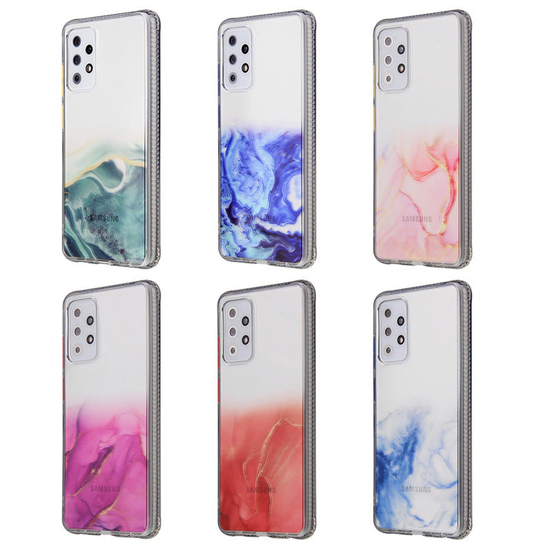 S21ultra Marble Soft Shell Protective Cover
