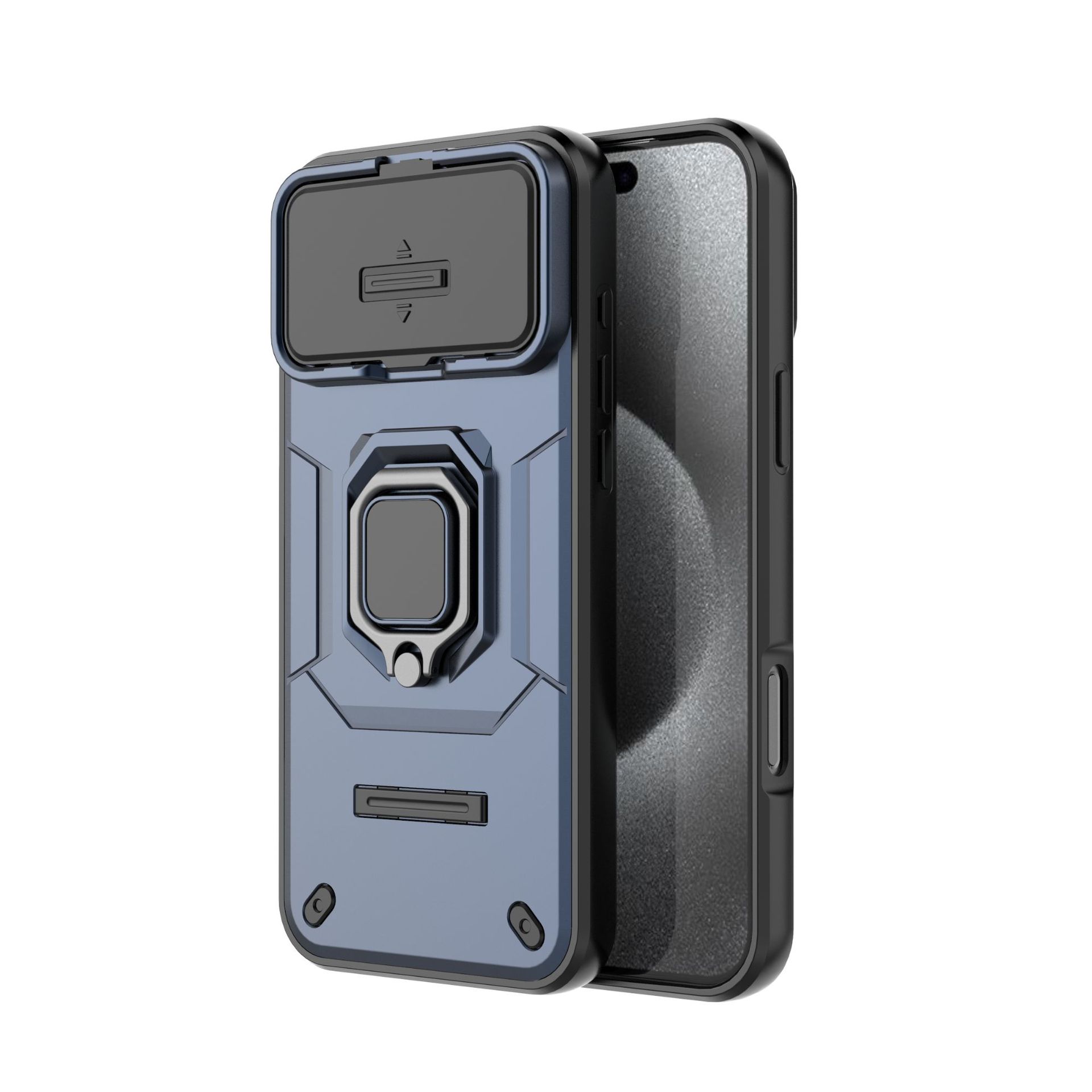 Battle Bear With Kickstand And Ring Holder, Anti-Drop Protective Cover