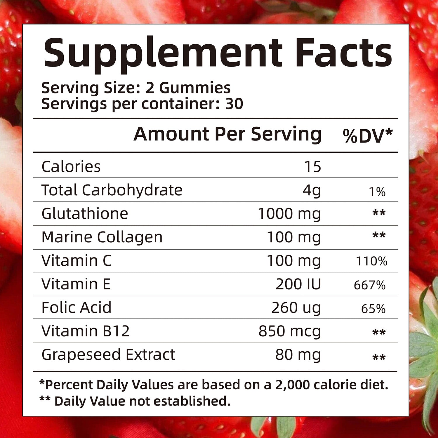 Private Label Custom Whitening Skin Gummies Herbal Supplement OEM ODM Glutathione Collagen Vitamin C Vitamin E B12 Grape Seed Extract Natural Beauty Gummies Skin Whitening Supplement