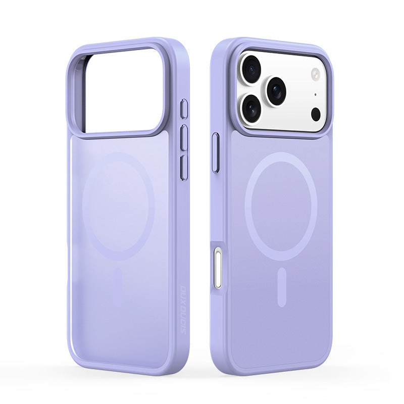 Magnetic Skin-feel Minimalist Matte Transparent Back Cover