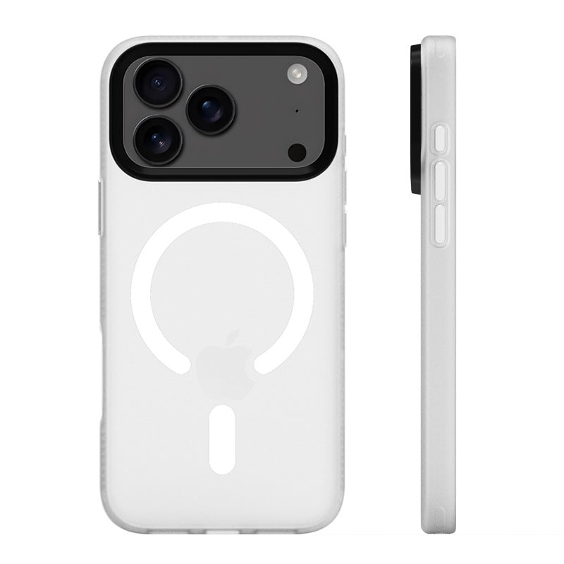 Applicable To 17promax Phone Case New Magnetic Simple Skin Sense Drop-resistant Protective Cover