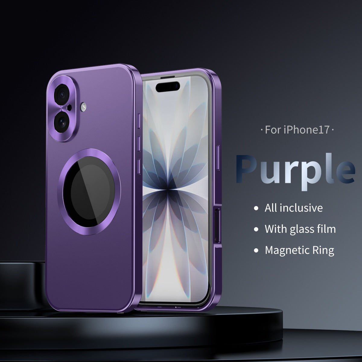 Original Color Without Magnetic Metal Protective Cover