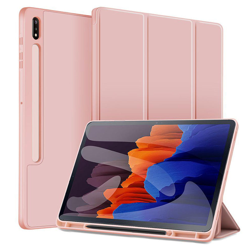 Minimalist Solid Color S8S9 Tablet Case With Pen Slot