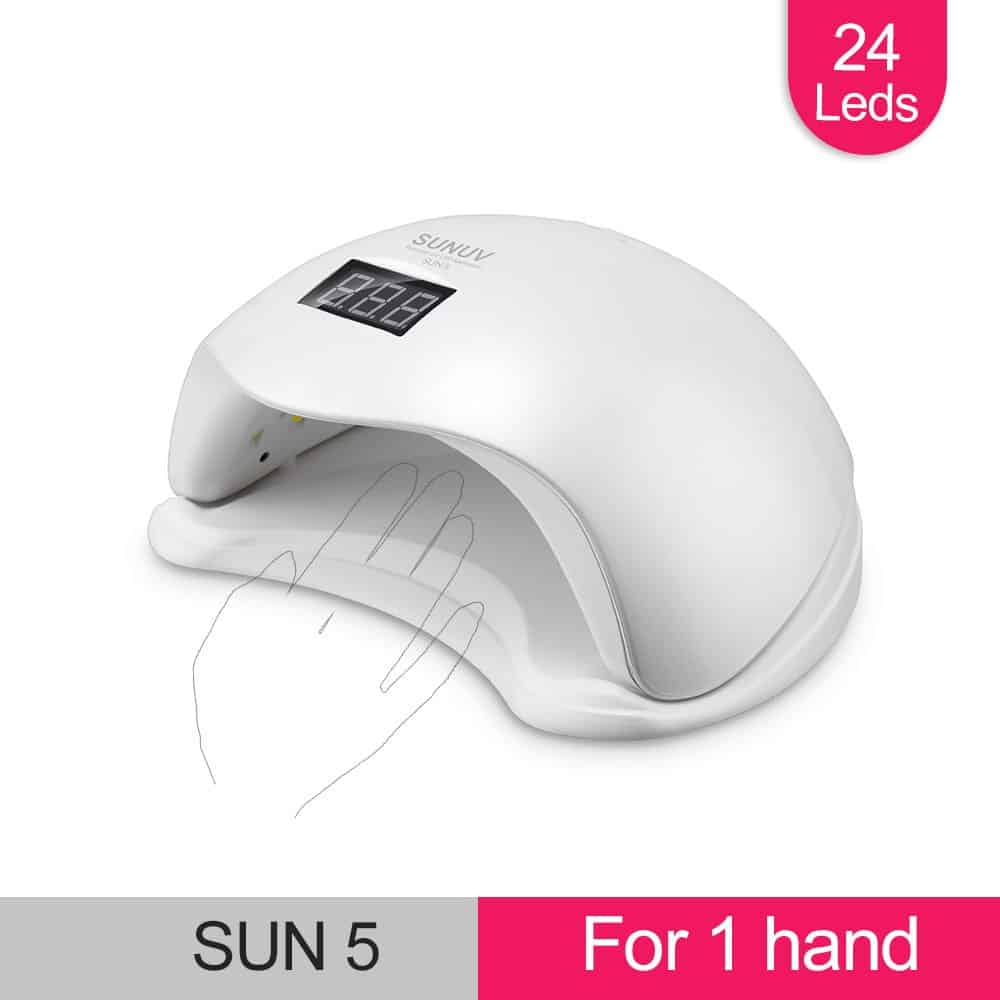 48W Dual UV LED Nail Dryer Lamp