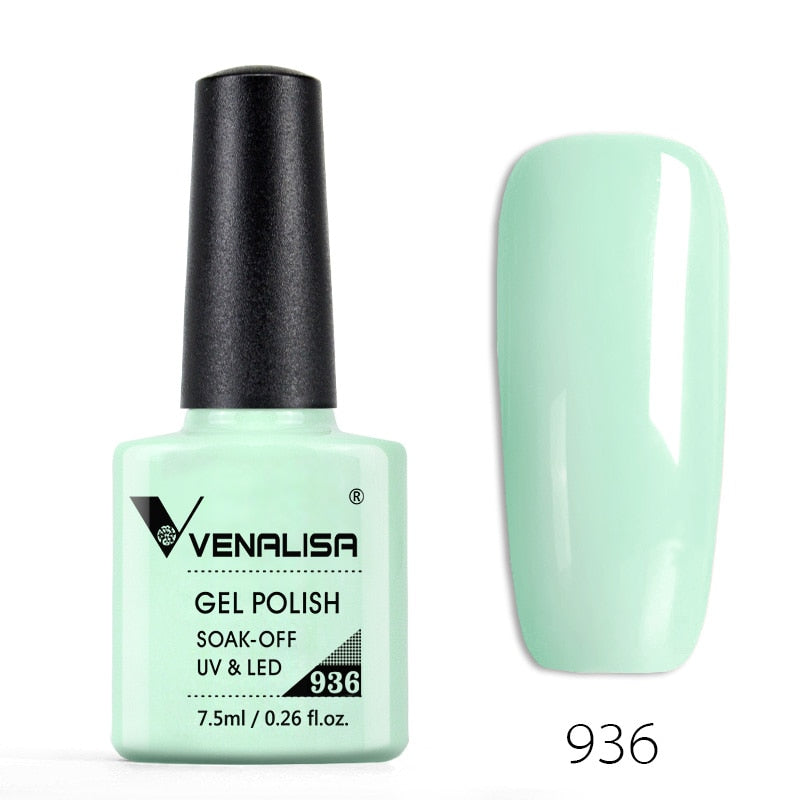 Shiny Solid Color Nail Gel