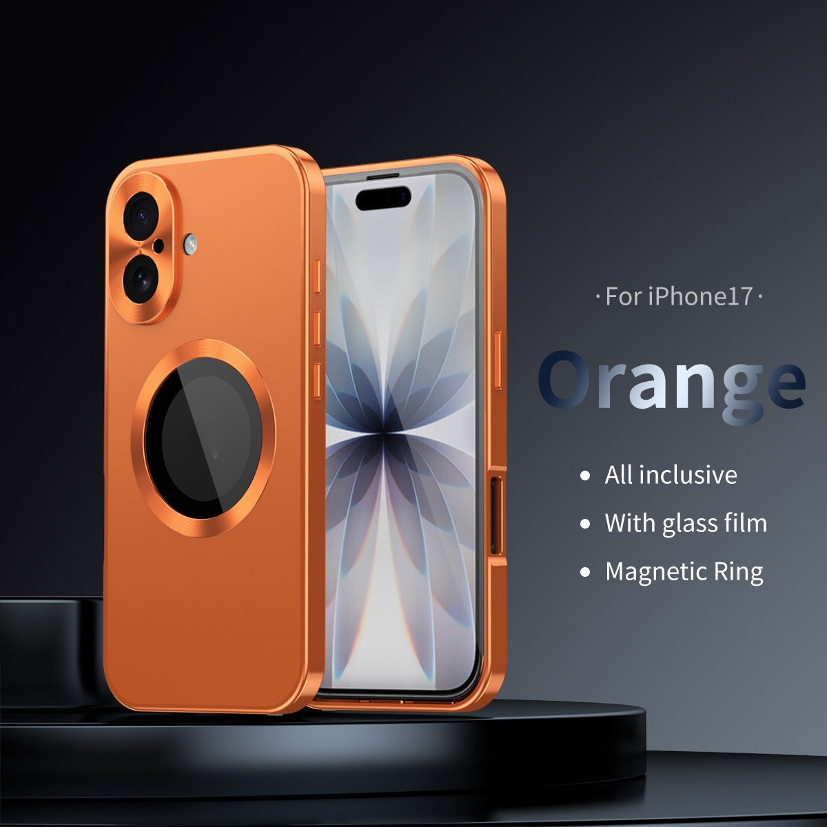 Original Color Without Magnetic Metal Protective Cover