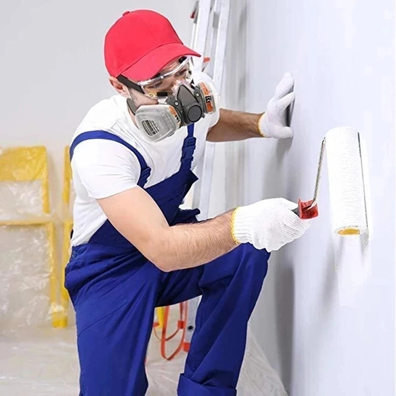 6200 Gas Mask Gas Proof Half Face Mask Series Combination Matched With 6001 2091 5n11 Filters Chemical Organic Protection