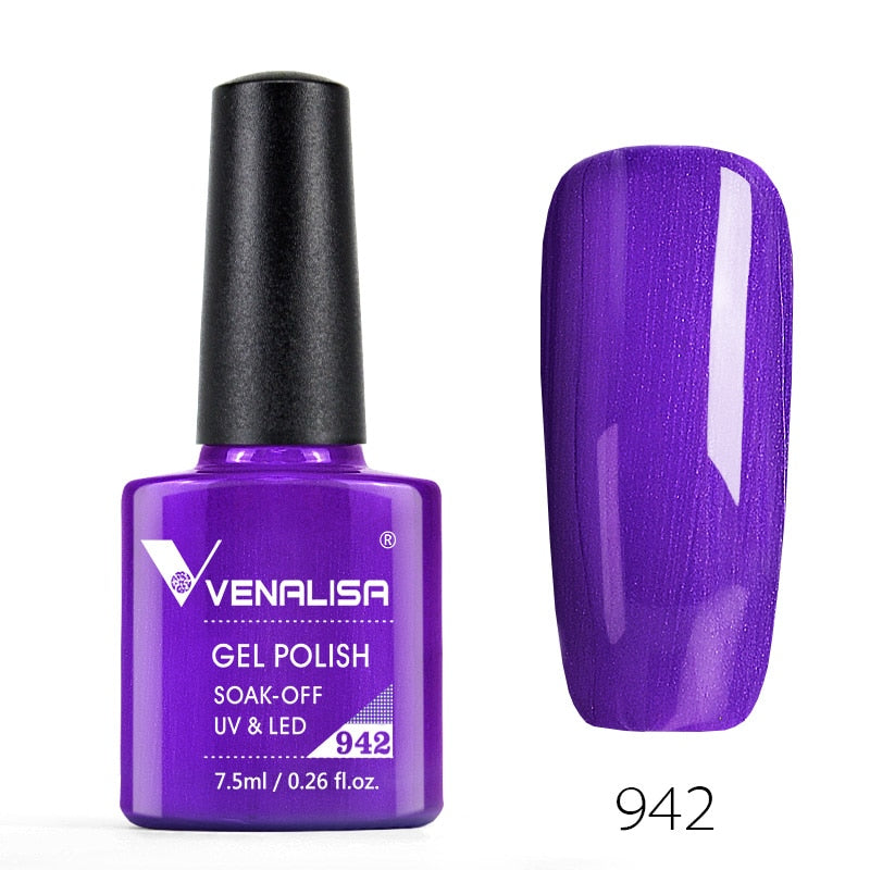 Shiny Solid Color Nail Gel