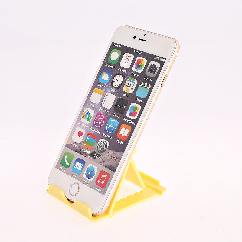 Mobile phone tablet folding bracket