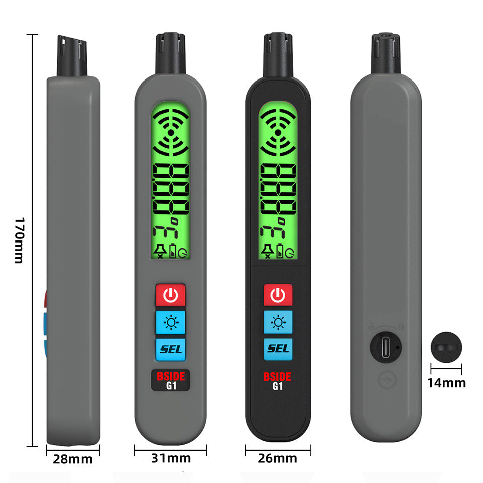 Rechargeable Combustible Gas Detector