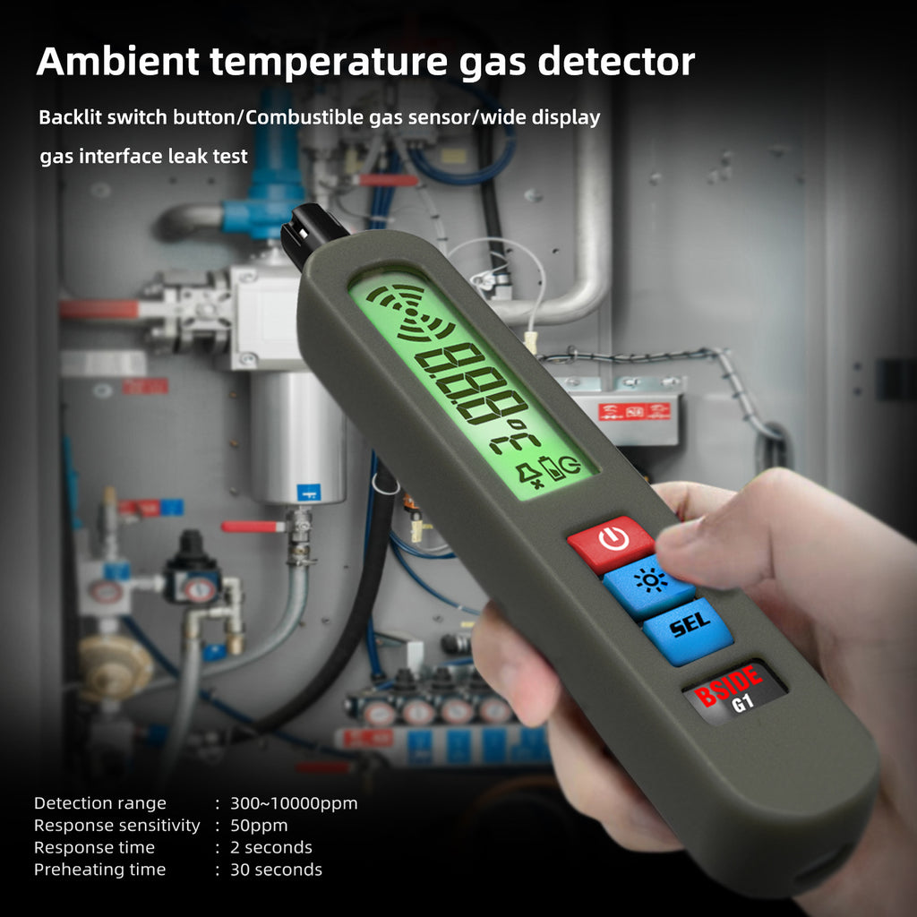 Rechargeable Combustible Gas Detector