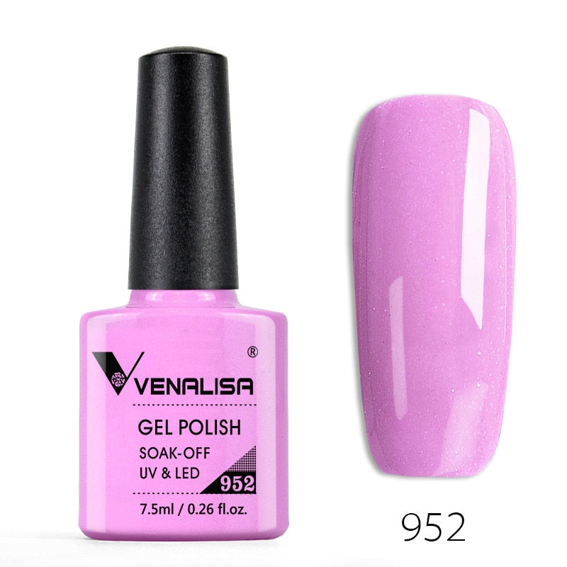 Shiny Solid Color Nail Gel