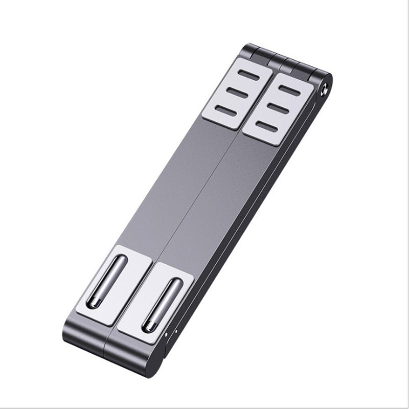 Aluminum notebook tablet stand