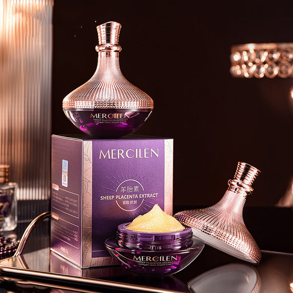 Sheep Placenta Collagen Yeast Elastic Cream Anti-Wrinkle Hydrating Moisturizing And Softening Skincare Face Cream