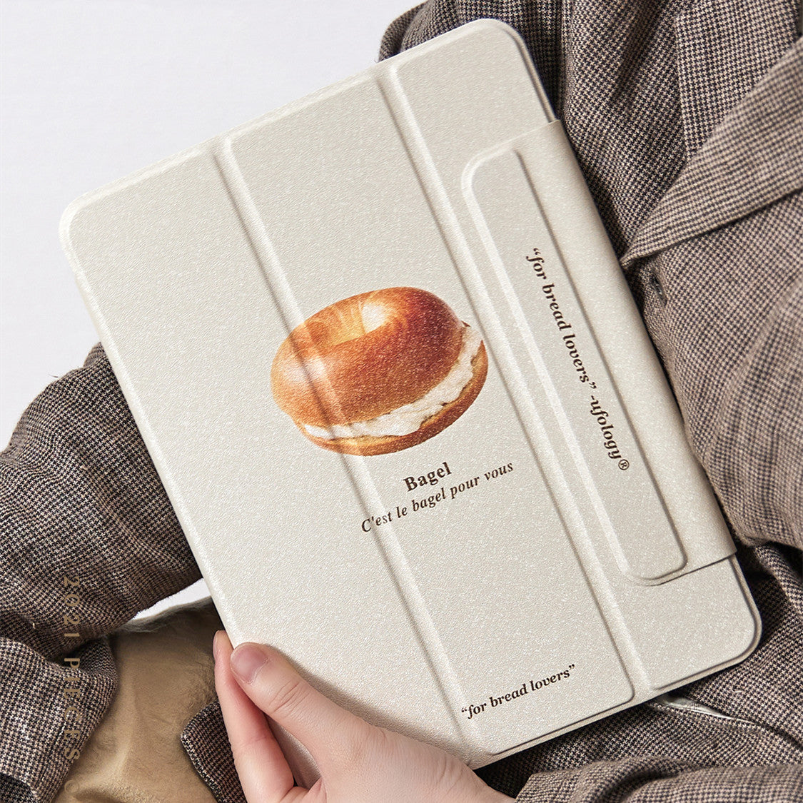 Fashion Minimalist Printing Tablet Magnetic Case