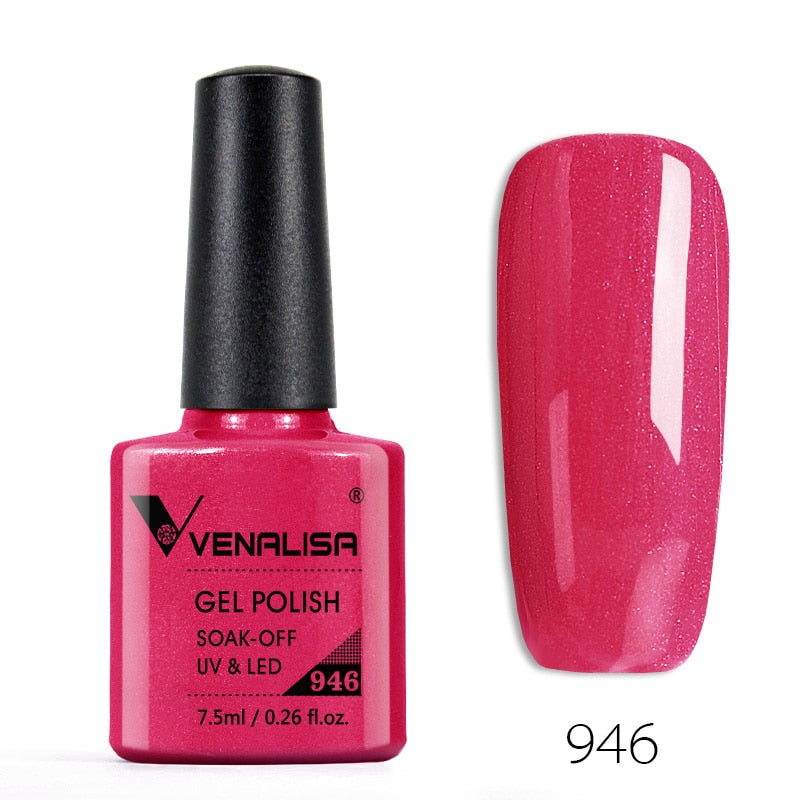 Shiny Solid Color Nail Gel