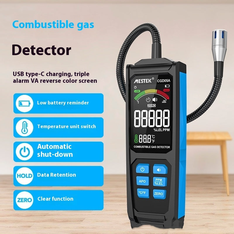 Natural Gas Gas Alarm Combustible Gas Detector