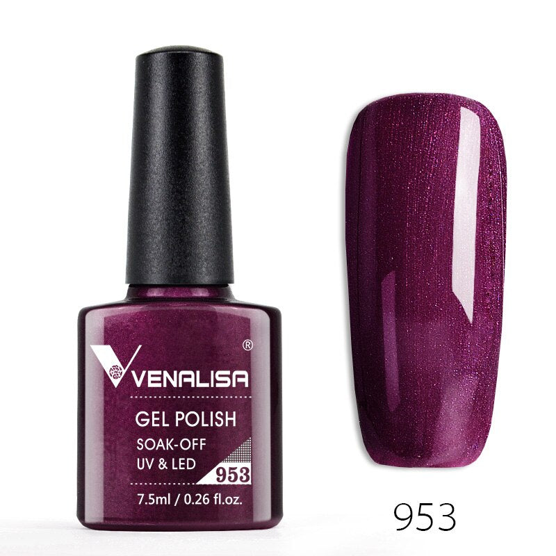Shiny Solid Color Nail Gel