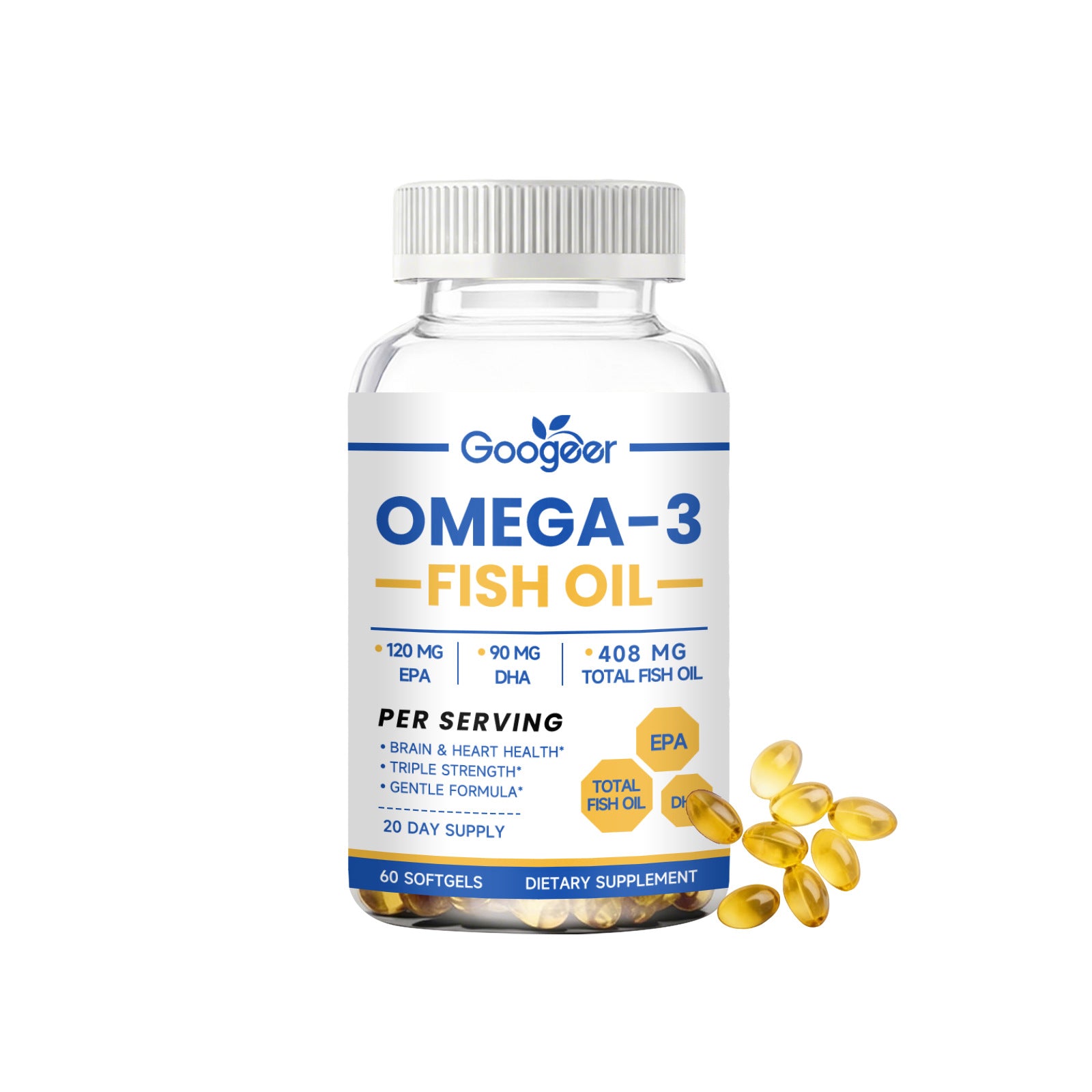 Omega-3 Fish Oil Softgels