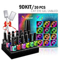Magnetic Chameleon Nail Gels Set with Tools