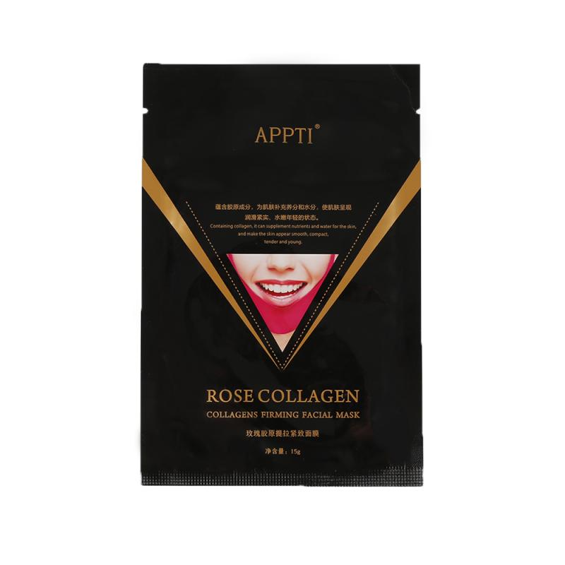 Gel hanging ear type V face mask