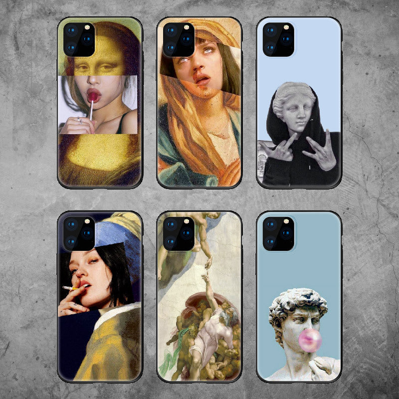 Funny character phone case cover