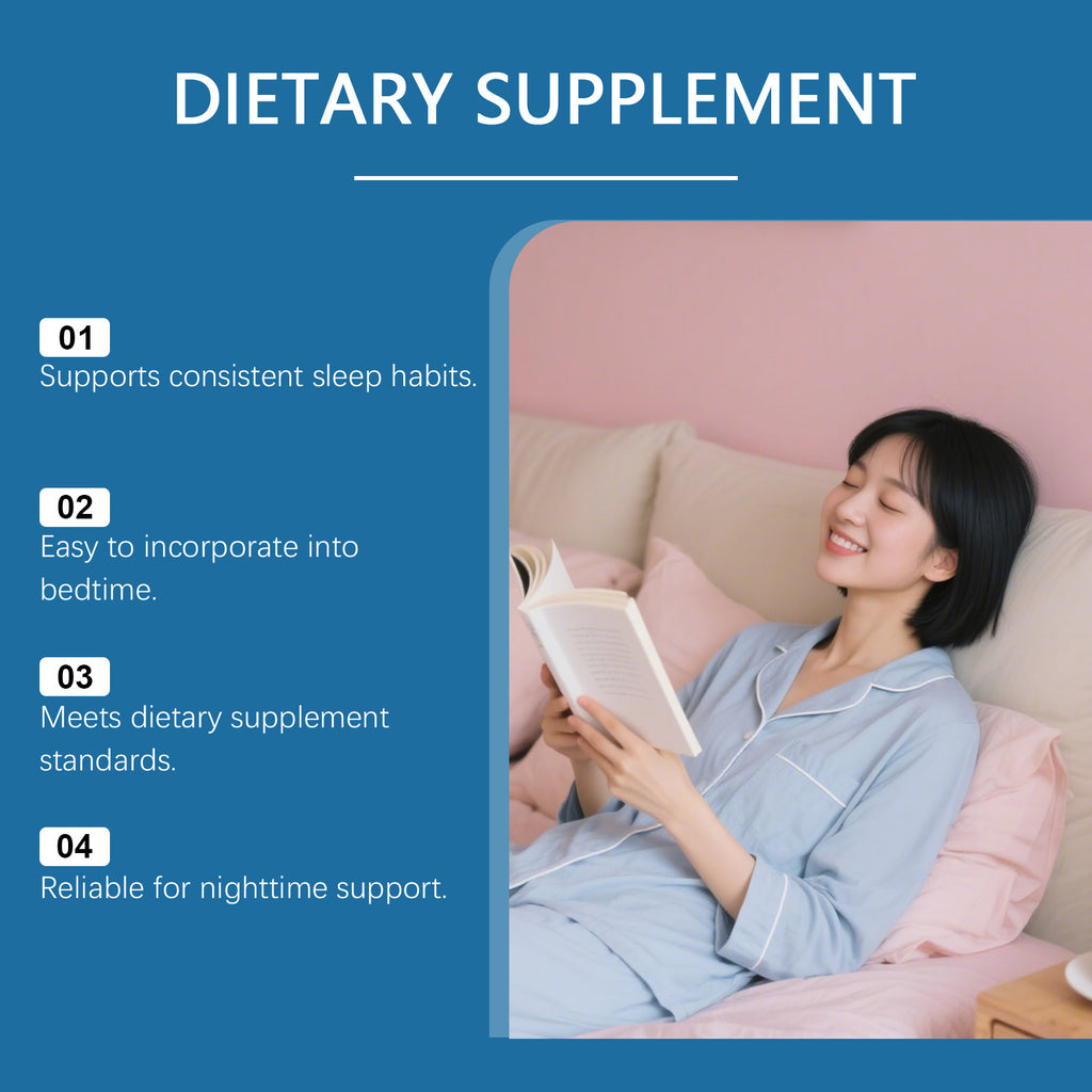 Gentle Herbal Ingredients Promote Sleep And Enhance Dietary Supplement Gummies