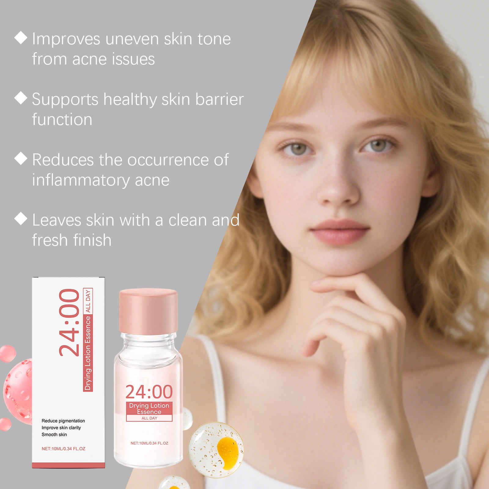 Moisturizing And Nourishing Salicylic Acid Facial Serum For The Skin