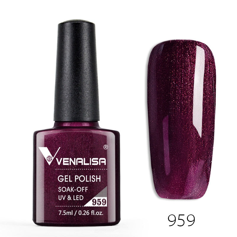 Shiny Solid Color Nail Gel