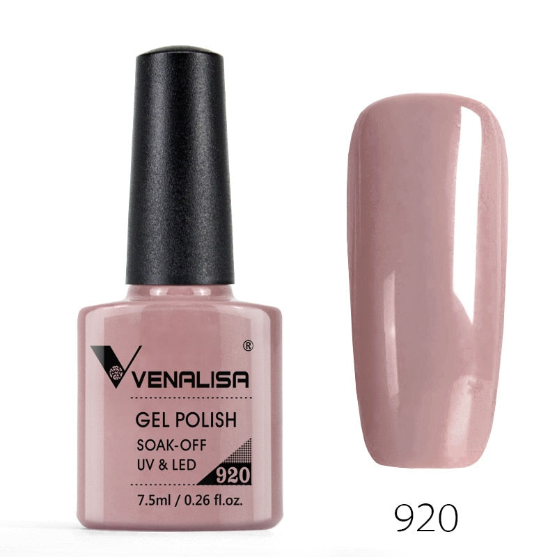 Shiny Solid Color Nail Gel