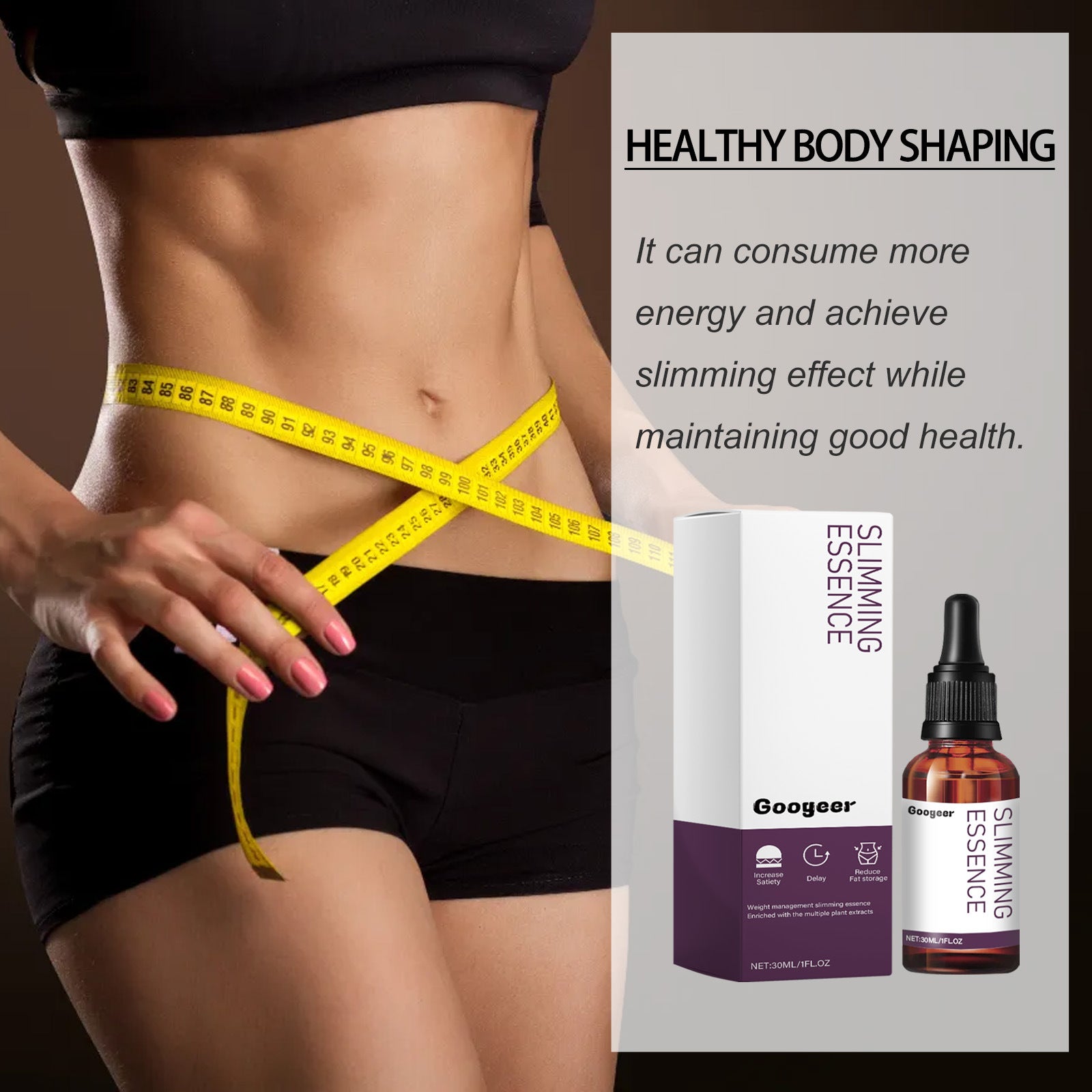 Body Shaping Drops Tighten Thigh Arm Belly Fat