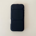 Solid Color Flip Cover Stand Phone Case Anti-Drop