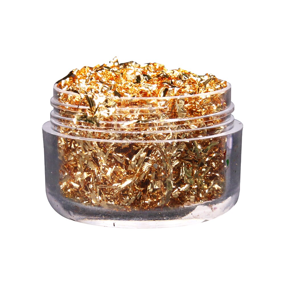 Gold Colored Foil Flakes