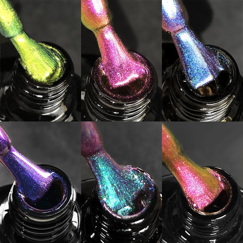 Magnetic Chameleon Nail Gels Set with Tools